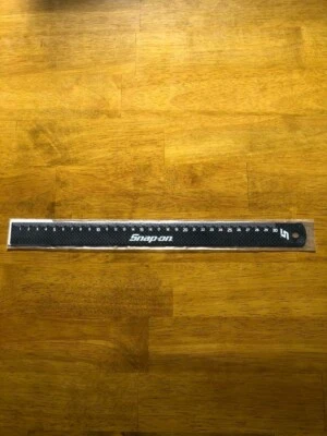 Snap-on BWL8590S30 Metric Scale Rulers Carbon Tone Size 300mm From Japan - Image 1 of 3