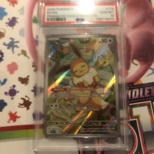 Eevee Prismatic Evolution ETB #173 PSA 10 - Picture 1 of 2
