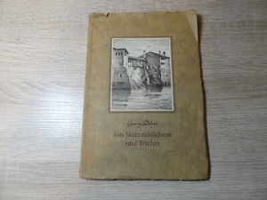 Georg Dehio: Aus Skizzenbüchern und Briefen / Taschenbuch - Imagen 1 de 8