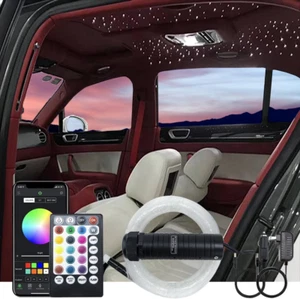 Upgraded APP 6W Fiber Optic Lights Music Control Star Ceiling Light Kit for Home - Picture 1 of 9