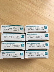 LOT OF 8 NOS GM BEARING # 12329756 GR 616 4704 B-8 - Picture 1 of 6