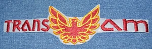 Original NOS Vintage 70s TRANS AM 7" Patch Iron-On Automotive Dealership Pontiac - Picture 1 of 3