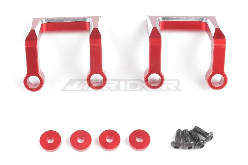 Jazrider Aluminum Battery Holder (Red) For Tamiya RC Hotshot/Super Hotshot - Image 1 of 1
