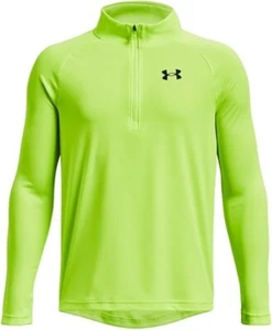 Under Armour Boys' Tech 2.0 1/2 Zip Size Small Lime Surge - Picture 1 of 3