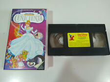 The Cinderella los Walt Classics Disney - VHS Tape Spanish