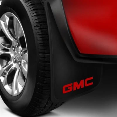 (4) 11" x 19" Mud Flaps GMC LOGO SIERRA TRUCK Splash Guards Front & Rear Set - Image 1 of 2