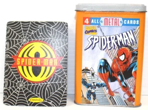 Juego de cartas de juego de Spiderman y juego de cartas de metal - Imagen 1 de 3