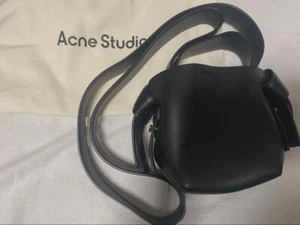 Acne Studios Shoulder Bag Musubi Micro Tote Mini Bag Black Women's Bag - Picture 1 of 5