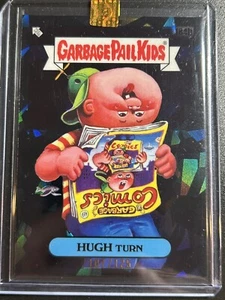 Topps Garbage Pail Kids GPK Sapphire Card BLACK Refractor 184b Hugh Turn 107/125 - Bild 1 von 2