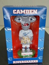 Brand new 2002 MiLB Camden NJ RiverSharks Hammer Mascot BobbleHead