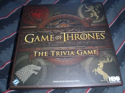 Game of Thrones The Trivia Game HBO Fantasy Flight Supply - Image 1 of 4