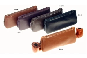 BORSA PORTAPIPE PORTATABACCO PORTA 2 PIPE AND TOBACCO HOLDER BAG LUBINSKI I805 - Imagen 1 de 1