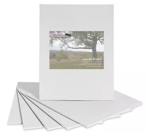 3 x 45cm x 60cm BLANK CANVAS ACRYLIC OIL ACRYLIC ARTIST PAINTING BOARDS BVC4560 - Picture 1 of 6