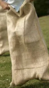 5 x Adults Sack Jumping Race Extra Large Hessian Sacks Ideal for Garden Games - Picture 1 of 4