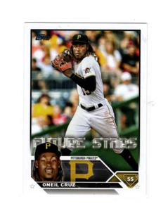 2023 Topps Series 1 Future Stars Oneil Cruz #285 Pittsburgh Pirates - Bild 1 von 2