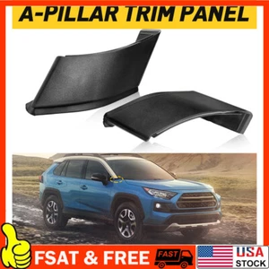2X A-pillar Trim Panel Cover 60117-0R050 60117-0R070 For Toyota RAV4 19-23 - Picture 1 of 15