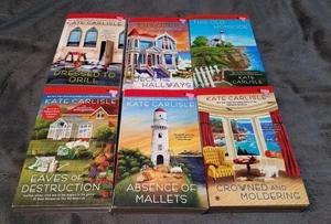 Kate Carlisle Fixer Upper Mystery Fiction 6 Paperback Novel Lot Shannon Hammer - Foto 1 di 10
