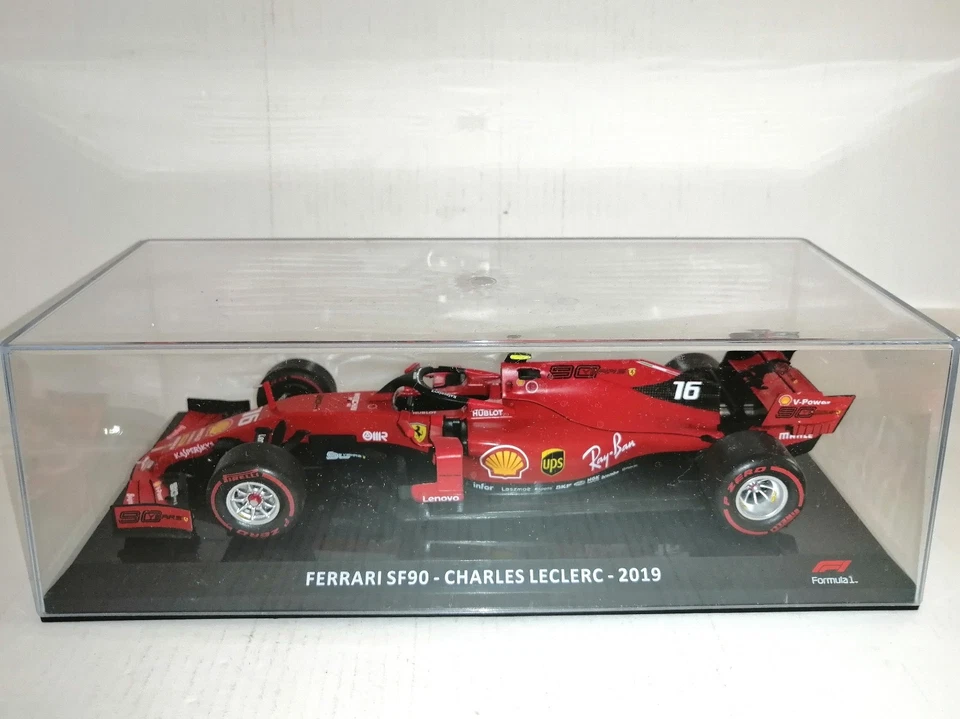 FERRARI SF90 CHARLES LECLERC 2019 FORMULA1 SCALA 1/24 - Immagine 1 di 1