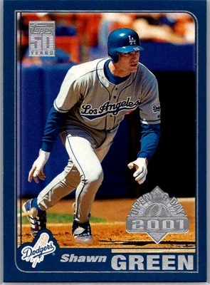 2001 Topps #20 Shawn Green Limited - Image 1 of 2