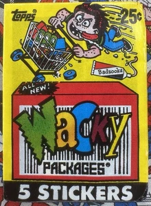 (1) 1990 Topps Wacky Packages Sealed Pack - Picture 1 of 2