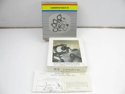 Wells CK375B Carburetor Rebuild Kit - Rochester 1-BBL M-MV Mono-jet - image 1 of 3