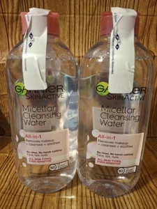 2er Pack Garnier SkinActive Mizellen Reinigungswasser 13,5 (SKU747) - Bild 1 von 2