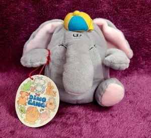 The Dino Gang Elefant Andrew Braunschwert Sammlung selten Stofftier Plüschtier Nellie - Bild 1 von 8