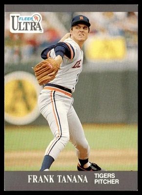1991 Ultra Frank Tanana Detroit Tigers #128 - Image 1 of 2