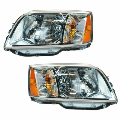 For 2010-2011 Mitsubishi Endeavor Headlight Driver & Passenger Side,Pair CAPA - Image 1 of 4