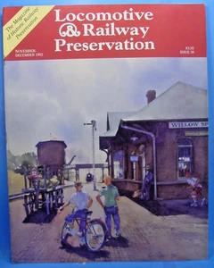 RIVISTA LOCOMOTIVA E CONSERVAZIONE FERROVIARIA NUMERO #38 NOVEMBRE/DICEMBRE 1992 - Foto 1 di 2