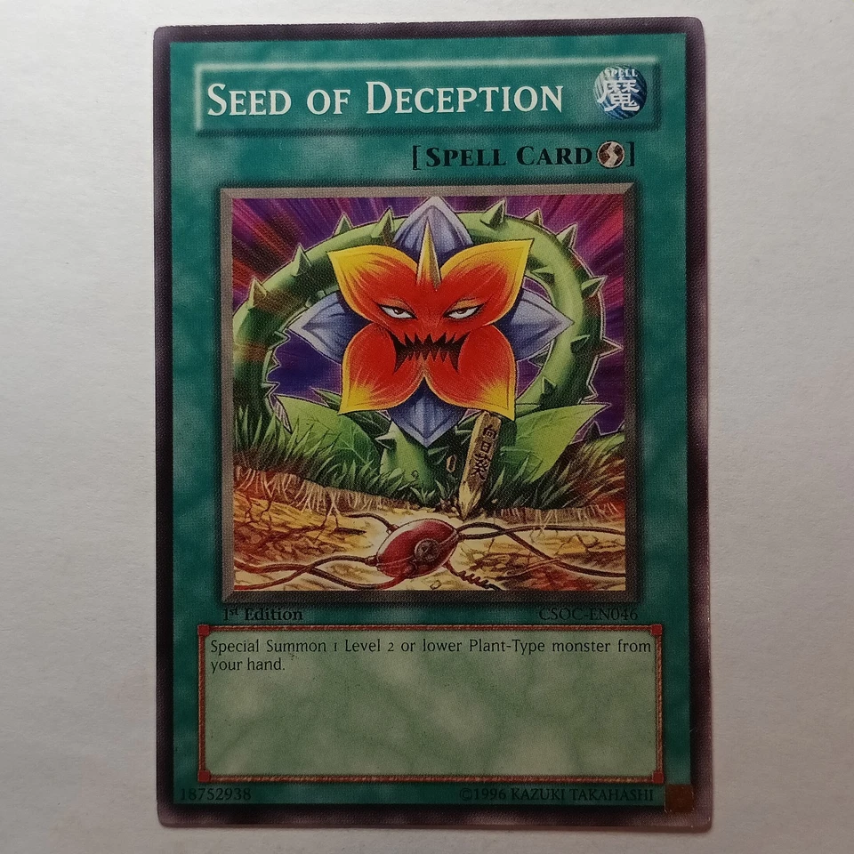 Seed of Deception CSOC-EN046 Crossroads of Chaos 1st Edition - Image 1 of 1