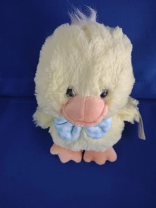 *EASTER YELLOW FURRY DUCK PLUSH STUFFED ANIMAL * - Picture 1 of 3