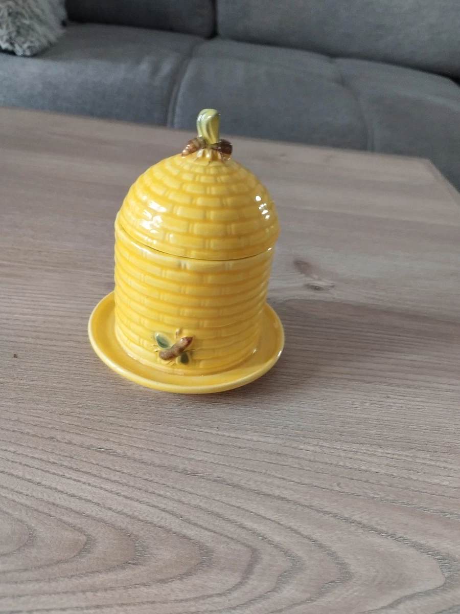 Dosierspender Für Honigtopf 500 G & 1 Kg – Mit Bienenkapsel & Trinkhalm, Original „Gelbecco“