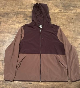 Damen North Face Sweatshirt/ Mantel mit Reißverschluss Größe M dunkellila helllila - Bild 1 von 6