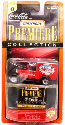Coca-Cola 1929 Modelo A Matchbox Collectibles 1998 para camión de reparto rojo RR's Foto 1 de 4