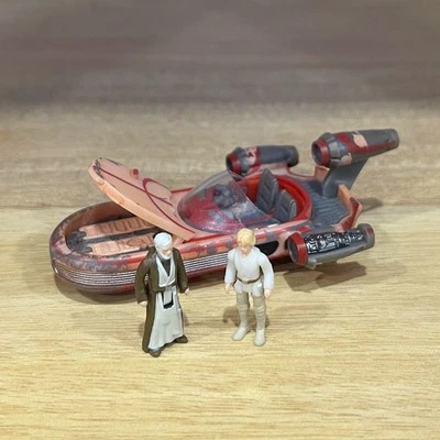 Juguete Landspeeder Chase 5000 Star Wars Micro Galaxy Squadron Luke Skywalker 0080 Foto 1 de 4