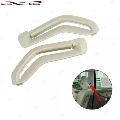For Volvo XC90 S60 S80 Left Right Front Seat Belt Selector Cover Trim Beige New - Imagem 1 de 4