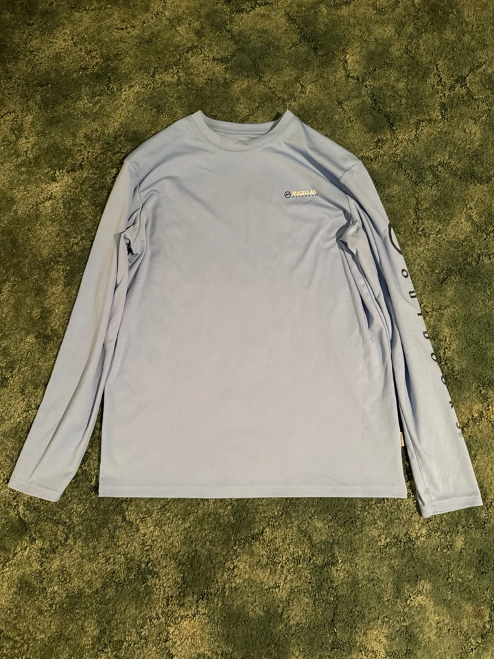 Magellan Fish Gear Shirt Size M Color Blue - Image 1 of 4