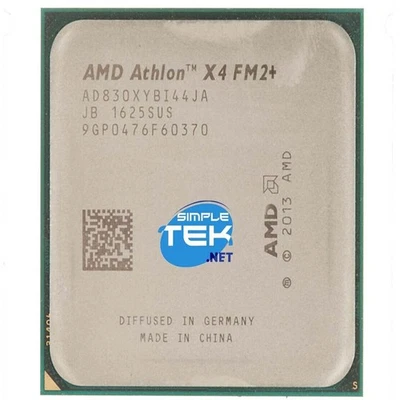 Prozessor AMD ATHLON X4 845 AD845XACI43KA FM2+ CPU 2,7GHZ QUAD CORE - Bild 1 von 3