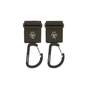 Lässig Casual Stroller Hooks With Carabiner Taschenzubehör Olive Grün Neu - Bild 1 von 4