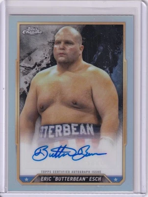 2024 Topps Cromo Boxeo Eric "Butterbean" Esch Refractor Automático #CBA-EBE Foto 1 de 2