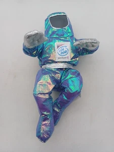 1997 Intel Astronaut Space Man Astronaut Plüschtier 8 Zoll lila Holo Pentium - Bild 1 von 2