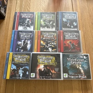 Derek Landy Skulduggery Pleasant Audio CD’s Book 1-8 Rare plus extra - Picture 1 of 19
