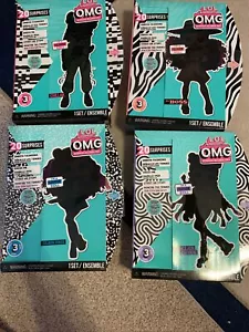 O.M.G. LOL Surprise! Outrageous Millenial Fashion Dolls Set Of 4 Dolls. - Picture 1 of 11