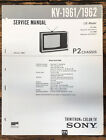 Sony KV-1961 KV-1962 TV  Service Manual *Original*