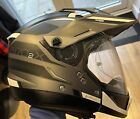 Nolan Off Road Adventure N702 X EARTHQUAKEN-COM FLAT LAVA GREY Helmet N-com Xxl