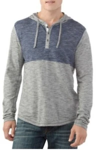 Strukturierter Hoodie ohne Reißverschluss - Medium - 100 % Baumwolle - Bild 1 von 3
