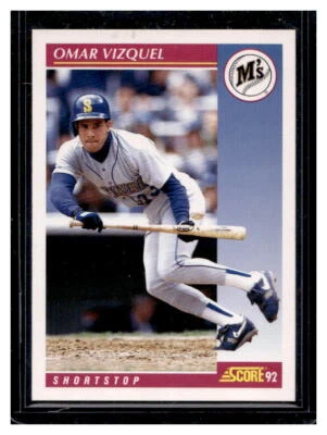 1992 Score #162 Omar Vizquel - Image 1 of 2