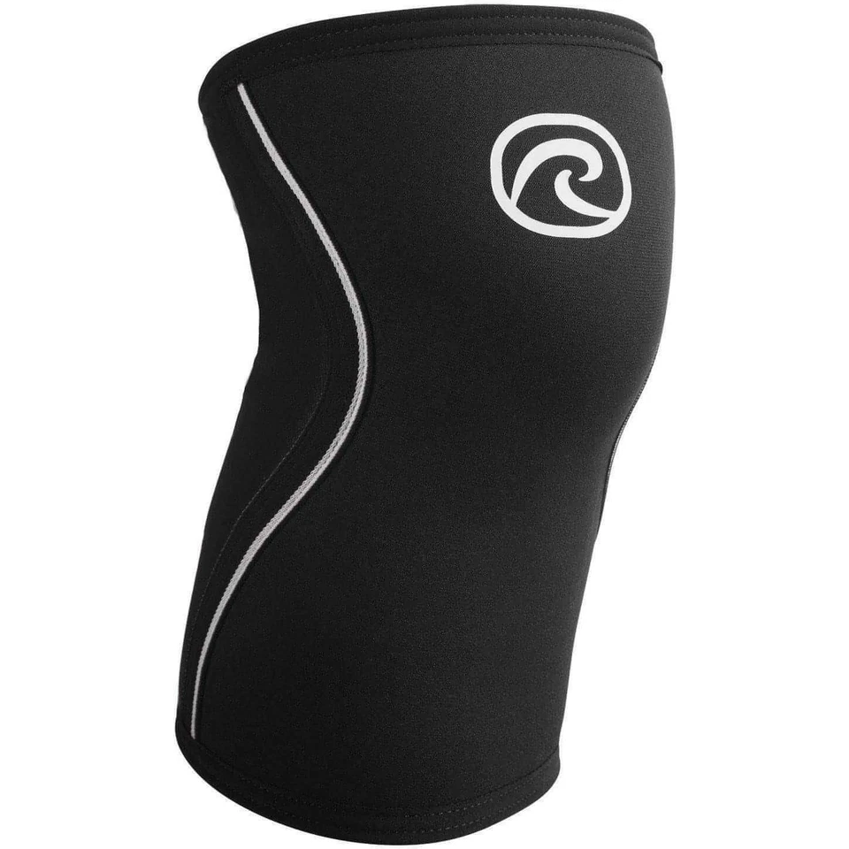 Rehband RX 5mm Knee Sleeve Support Black Gym Compression - Image 1 of 2