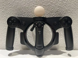 PlayStation Move Racing Wheel And Controller || PlayStation 3 PS3 - Picture 1 of 2